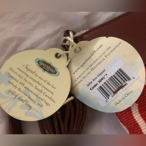 NWT Spartina 449 hipster bag - Picture 6 of 6